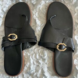 Cole Haan Felicity Grand Black Slide Sandal W10
